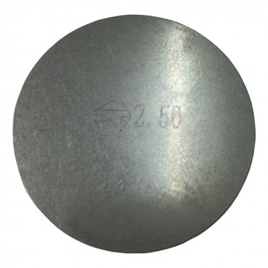 Shims for Toyota 2LMK1, 3L, 5L, 1HZ, 1KZTE and 1KZT - these shims are 37mm in diameter - 2.50mm wide